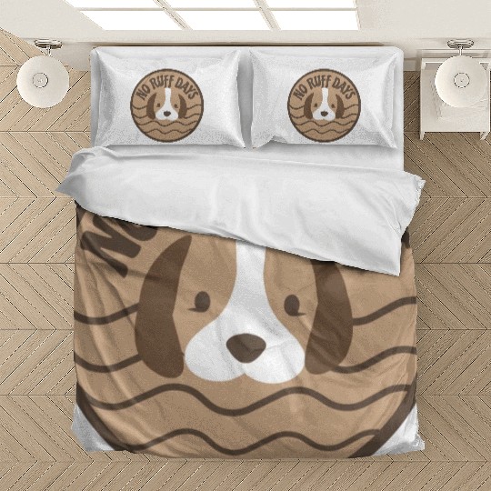 No Ruff Days Cute Puppy Dog Bedding Sets