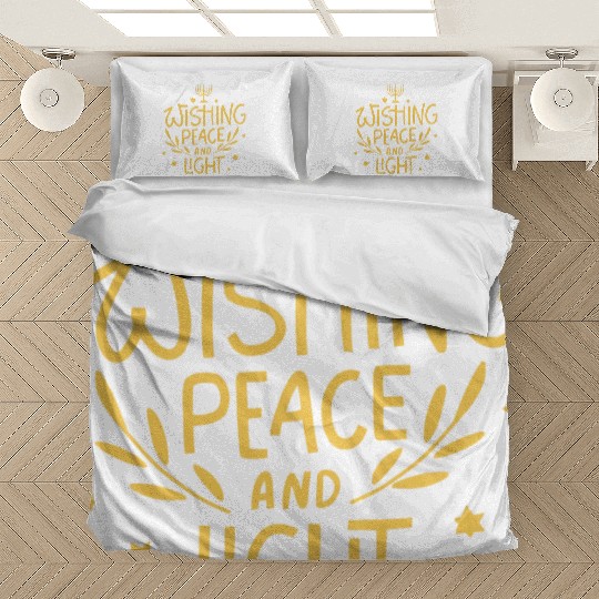 Wishing Peace And Light This Hanukkah Bedding Sets