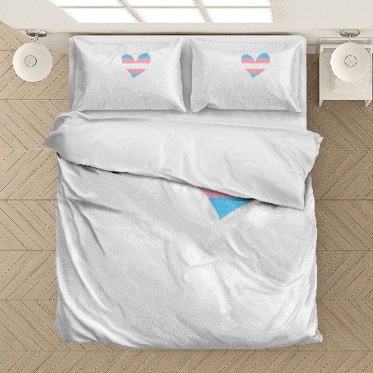 Transgender Love - Trans Pride Flag Transgender Bedding Sets