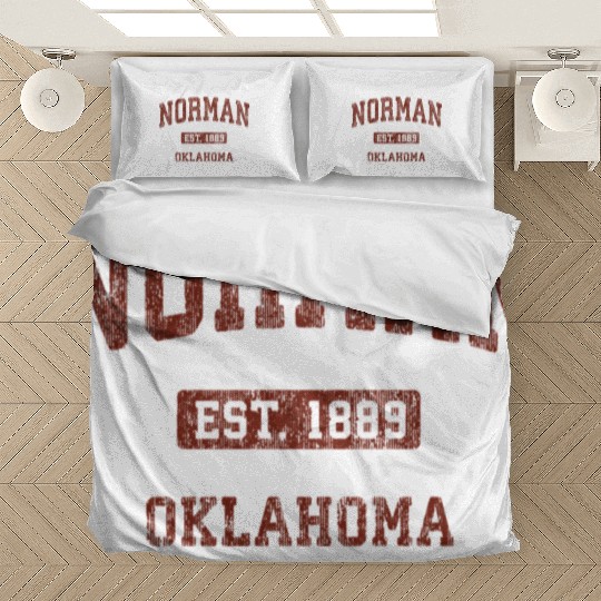 Norman Oklahoma Ok Athletic Sports Bedding Sets
