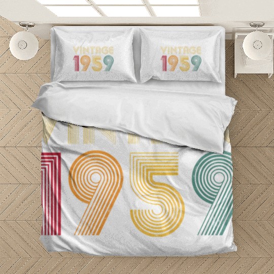 64Th 1959 Mom Dad Bedding Sets