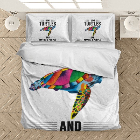 Sea Turtle Tortoise I Like Turtles Bedding Sets