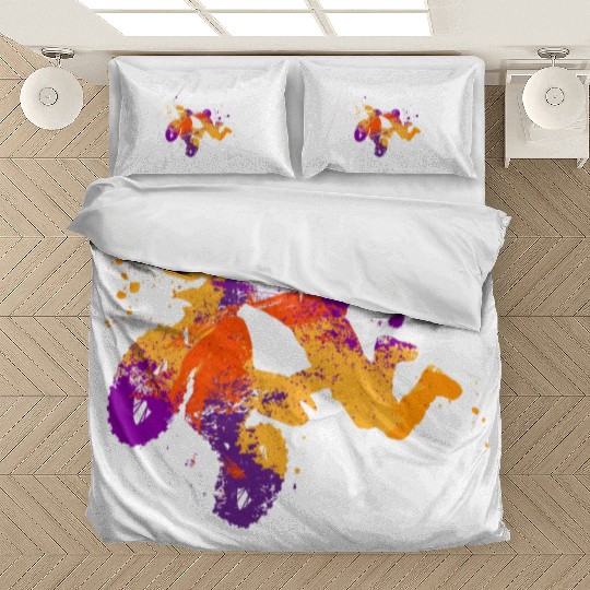 Motocross Sprung Offroad Freestyle Dirt Bike Bedding Sets