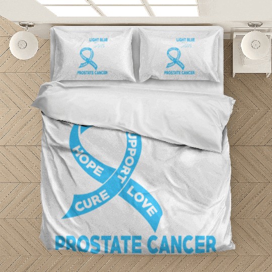 I Wear Light Blue For My Son Prostate Cancer Bedding Sets