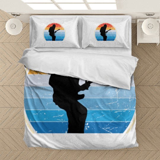 Best Dad Ever Music Guitar Bedding Sets