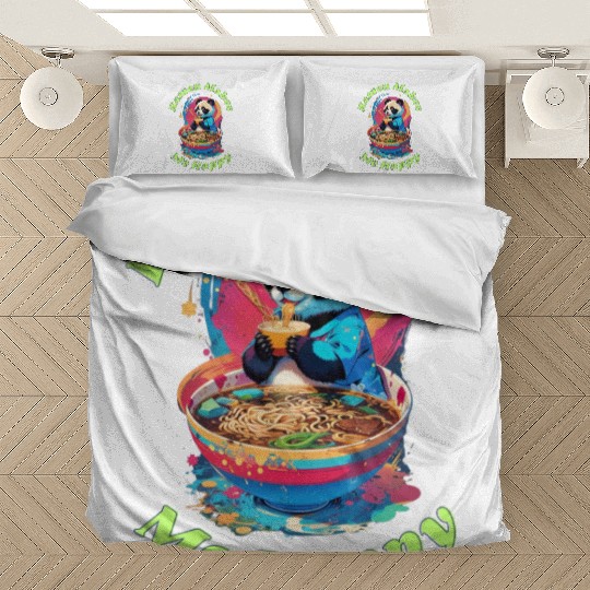 Ramen Makes Me Happy Bedding Sets