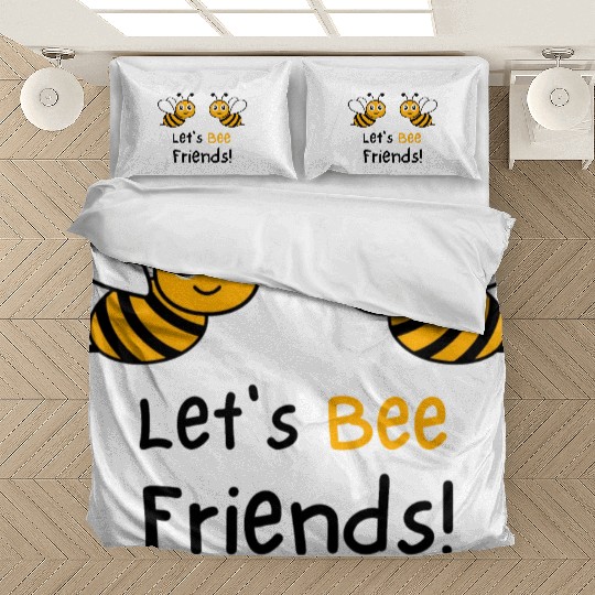 Bee Lovers Honey Bee Bedding Sets, Let's Bee Friends