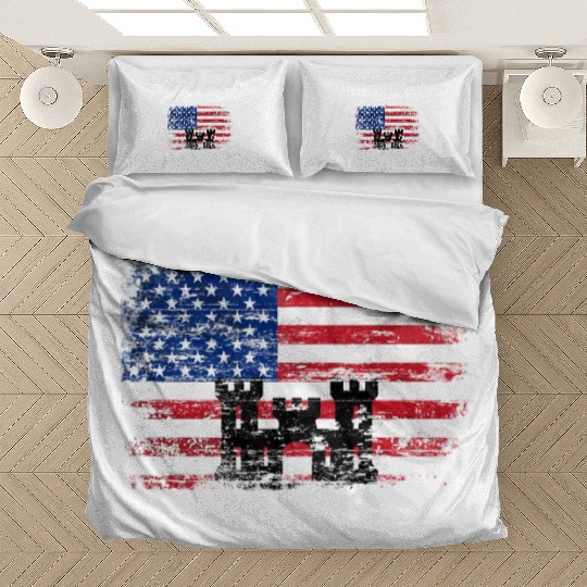 US Army Combat Engineer Veteran Bedding Sets