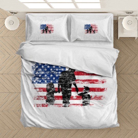 I'm Not Just A Veteran I m Also A Dad Bedding Sets
