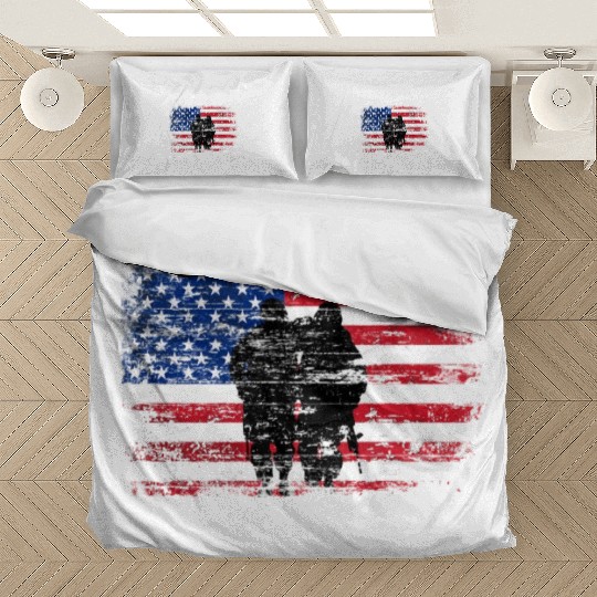 US Army Combat Medic Veteran Bedding Sets
