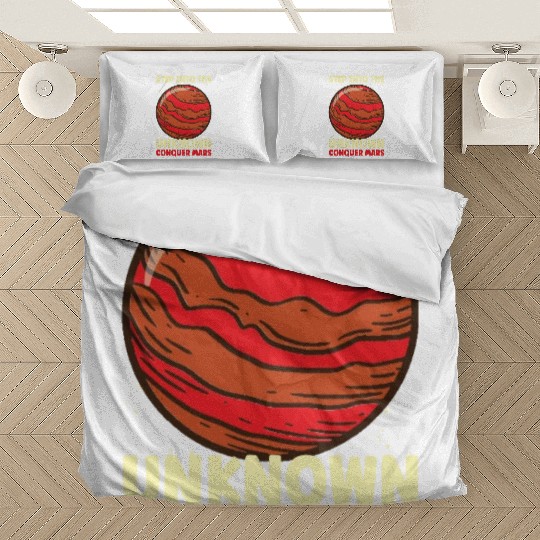 Mars Explore Astronaut Astronomy Solar System Bedding Sets