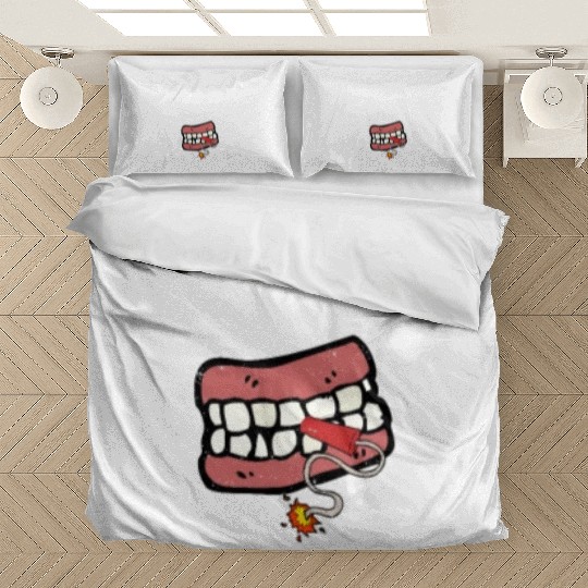 I Use A Dynamite Stick As A Toothpick Gangster Pun Bedding Sets