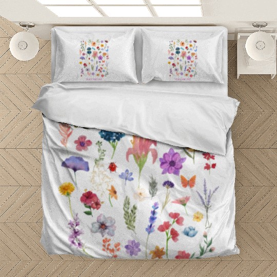 Stay wild, flower child Bedding Sets