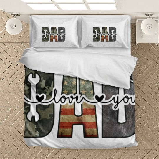 I Love You Dad Bedding Sets