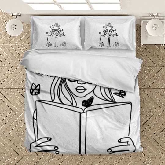 book aesthetic Bedding Sets