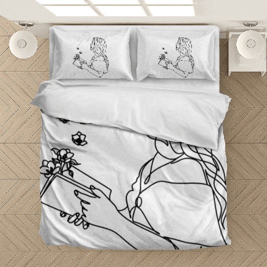 book aesthetic Bedding Sets