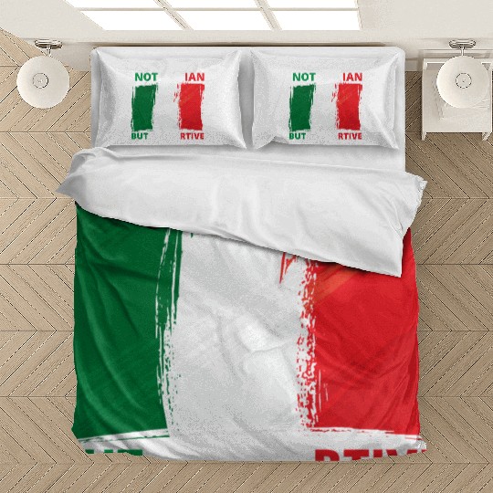Not Italian But Supportive Funny Bedding Sets