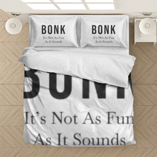 High School Running Bedding Sets, XC Run Bonk, Unisex's