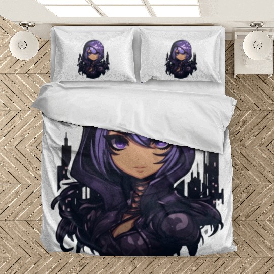 Cartoon Assassin Camouflage Bedding Sets