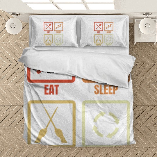 Drummer Daily Routine Bedding Sets