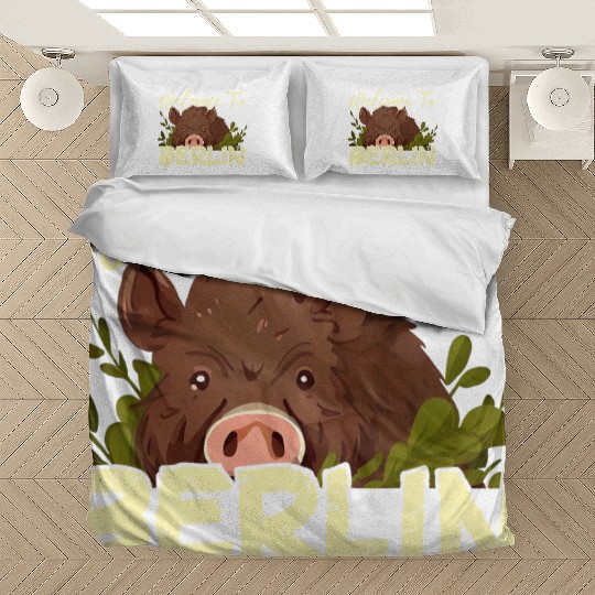 Welcome to Berlin Wild Boar Bedding Sets
