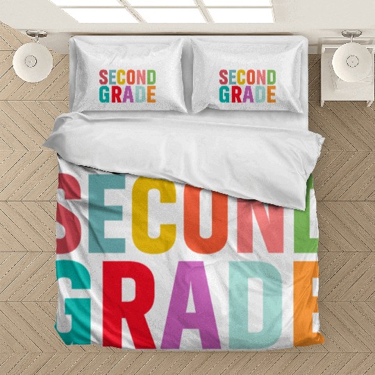 Back To School Oh Hey 2nd Grade Bedding Sets