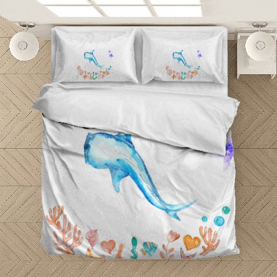 Dive The World Scuba Scuba Diving Ocean Lovers Bedding Sets