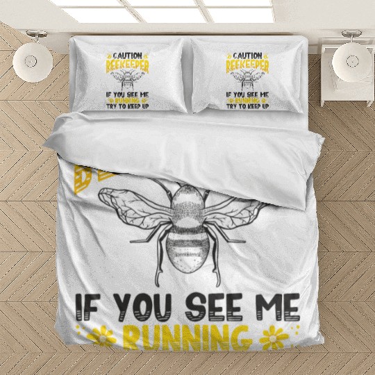 Beekeeper Idea Beekeeping Honey Bee Lover Bedding Sets