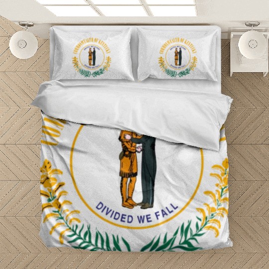State Of Kentucky Flag Ky Kentuckian Flags Bedding Sets