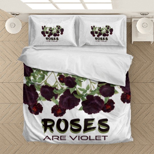 Roses are violet! Bedding Sets