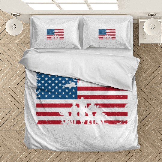 I Am A Proud American Veteran Bedding Sets