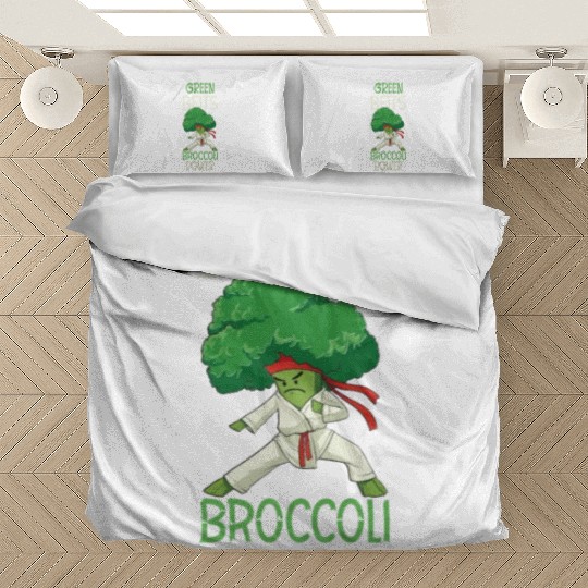 Broccoli Martial Arts Karate MMA Boxing Kicks Bedding Sets
