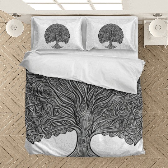Tree: detailed, relaxing, & positive Bedding Sets