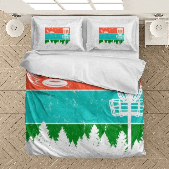 Ultimate Frisbee Frolf Disc Golf Flying Disc Sport Bedding Sets