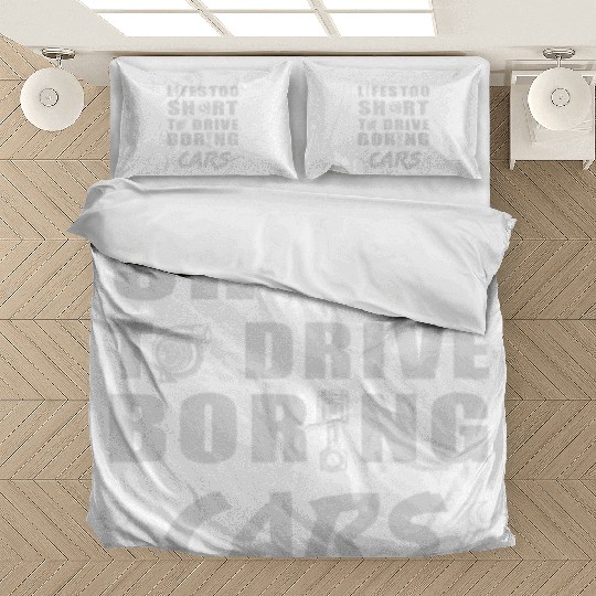 Lifes Too Short Car Lover Racing Racer Bedding Sets