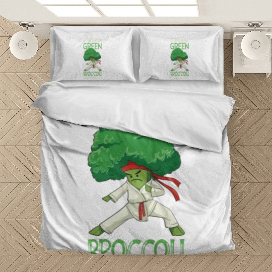 Broccoli Martial Arts Karate MMA Boxing Kicks Bedding Sets