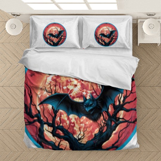 Bats Bat Fruit Bats Halloween Bedding Sets