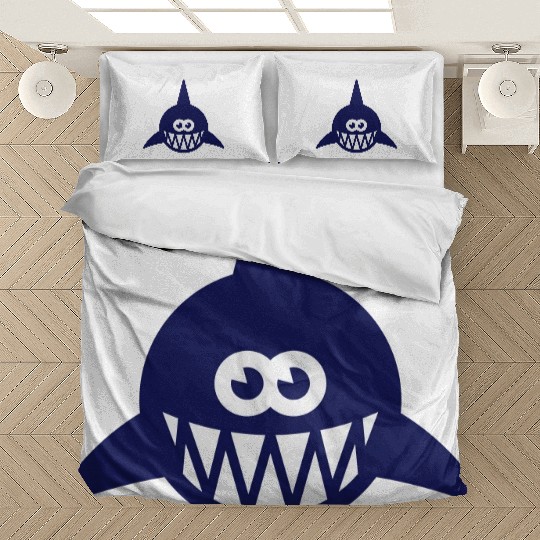 Fish Showing Teeth (Shark, Predator, Carnivore 2C) Bedding Sets