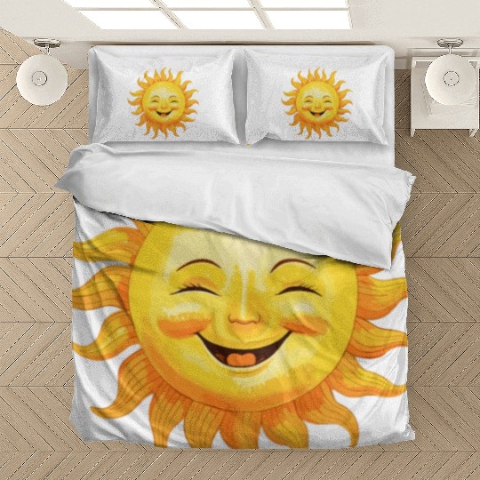 Sun Smiling - Joyful Sunshine Bedding Sets