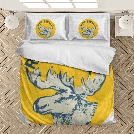 Teddy Roosevelt Bull Moose Py Bedding Sets