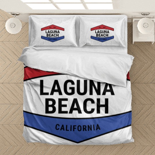 Fun Laguna Beach Ca Nautical Novelty Bedding Sets