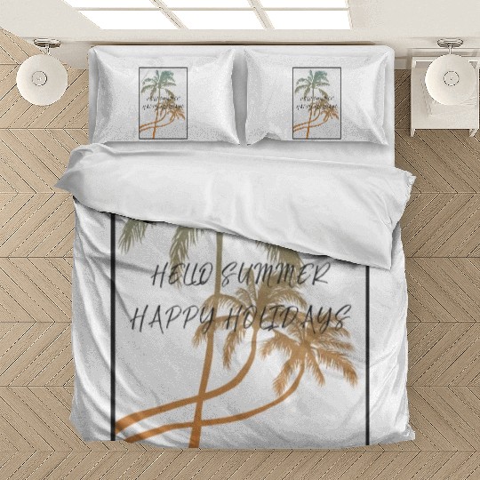 Hello summer, happy holidays Bedding Sets