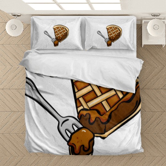 Chocolate Sweet Pie Cake Bedding Sets