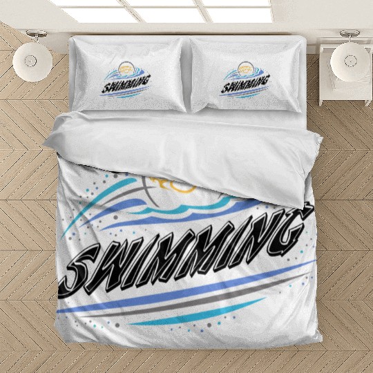 Swimming In Summer Bedding Sets
