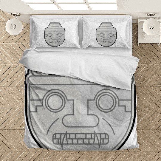 Colombian San Agustin Pre Columbus Indigenous Bedding Sets