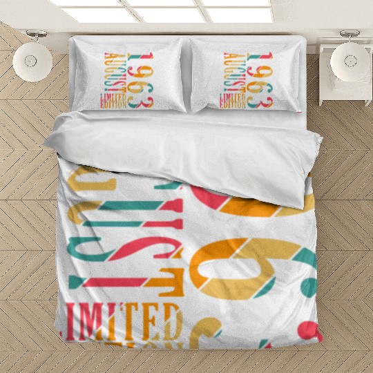 august 1963 Anniversary august 1963 august Bedding Sets