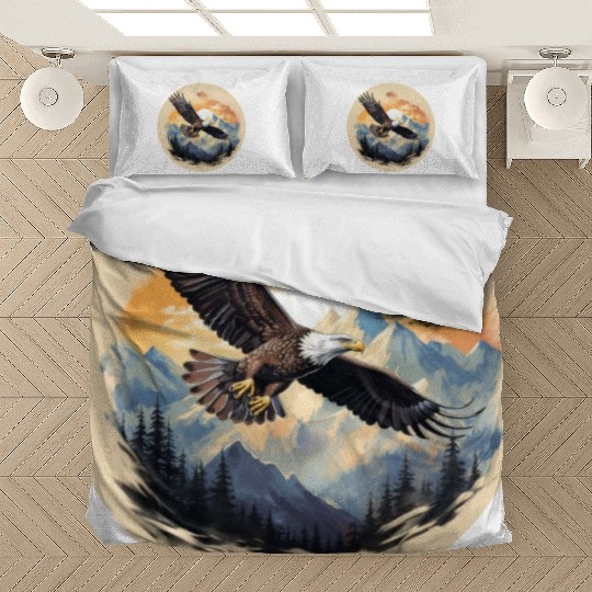 Bald Eagle as America's Symbol Bedding Sets