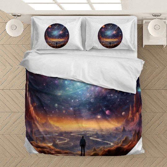 Galactic Splendor: Embrace the Marvels of Cosmos Bedding Sets