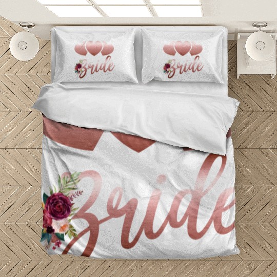 Bride Bridal Wedding Bachelorette Party Bedding Sets