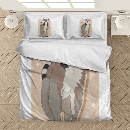 Lemurs Lover Ring-Tailed Lemur Bedding Sets